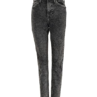 Topshop Women Gray Jeggings 26W