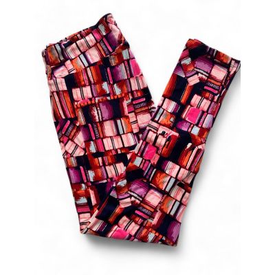 Women's Booklover Leggings Lularoe Tall and Curvy (12-18)