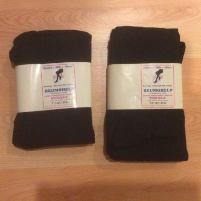 Reumohelp Full Length Stockings. 2 pairs. Size L/XL. 50perc wool. Italy