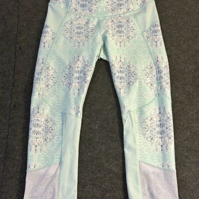 Calia by Carrie Underwood Mint Green Crop Leggings Activewear Yoga Women's Small