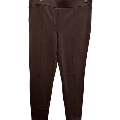 Style & Co Women’s Brown Mid Rise Leggings With Back Pockets Size Large NWT