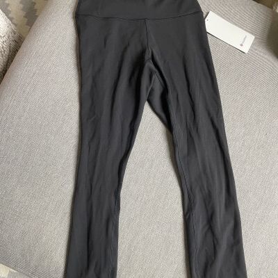 NWT Lululemon Wunder Train High-Rise HR Crop Tight Legging Black Workout 23