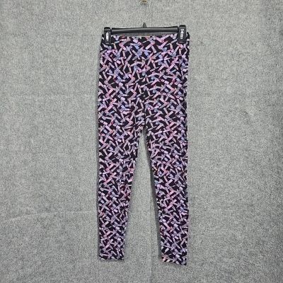 LuLaRoe Leggins Woman One Size 2-10 Multicolor Lipstick Pattern Soft Activewear