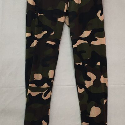 Fashion Nova Camo Leggings Size XS Womens