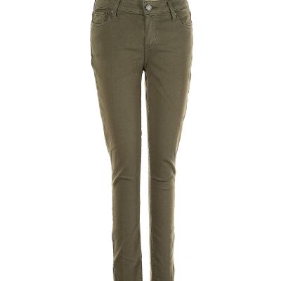 Paige Women Green Jeggings 29W