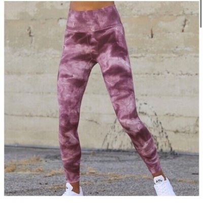 NWOT Free People Tie Dye Good Karma High Rise Leggings M/L