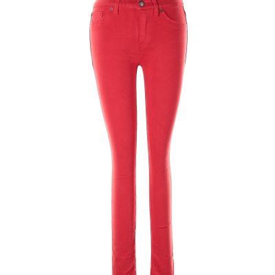 Hudson Jeans Women Red Jeggings 25W