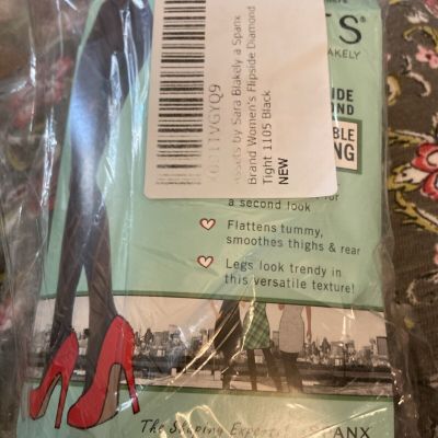 Love Your Assets by Sara Blakely Tights Flipside Diamond Reversible Shaping Sz 4