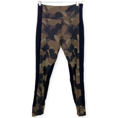 Athleta SZ S Essex Camo Hybrid Tight Arbor Olive 353771