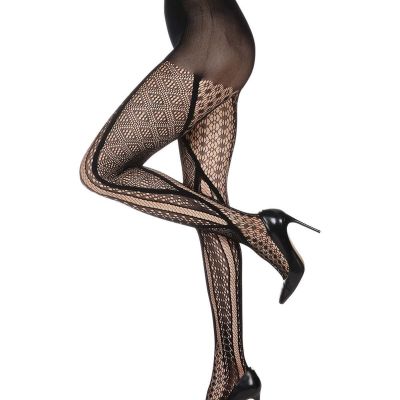 Women's Sporadic Edge Nylon Net Tights