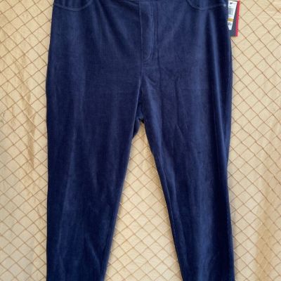 Style & Co. Size 3X Women’s Mid-Rise Blue Comfort Waist Pull on Leggings