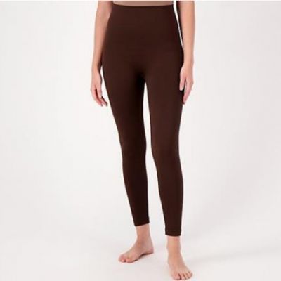 Anti x Proof Women's Seamless Workout Compression Legging (Chocolate, M) A512525