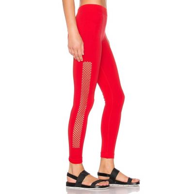 ADIDAS x Stella McCartney Essentials Seamless Mesh Tight Bright Red Size Small