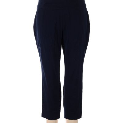 Investments Women Blue Leggings 14 Petites