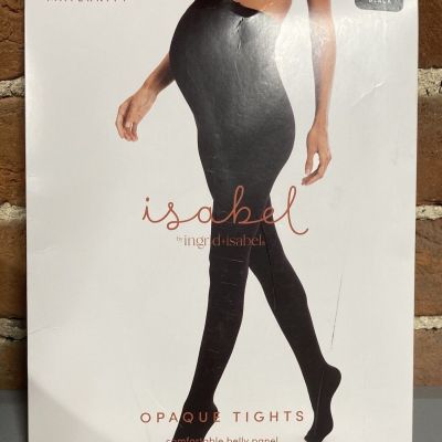 Maternity Opaque Tights Isabel Maternity Ingrid & Isabel Black S/M New Sealed