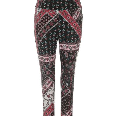 Terra & Sky Women Red Leggings 1X Plus