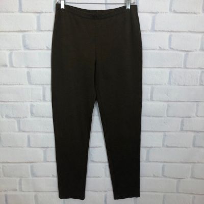 Clara Sun Woo Brown Ponte Leggings Size L