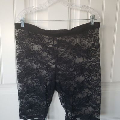 Milky Way Lace Black Sexy Lingerie USA Made Plus Size 3x Stretch Bottoms