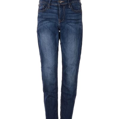 Express Women Blue Jeggings 2 Petites