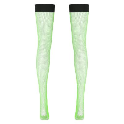 US Women Sheer Thigh High Stockings Stretchy Open Crotch Pantyhose Tights Pants