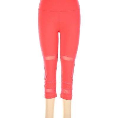 Reebok Women Red Leggings M