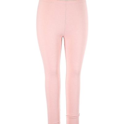 Bamboo Women Pink Leggings XL