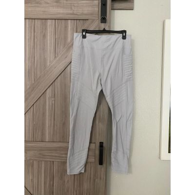 Avia XL 16-18 gray moto style leggings