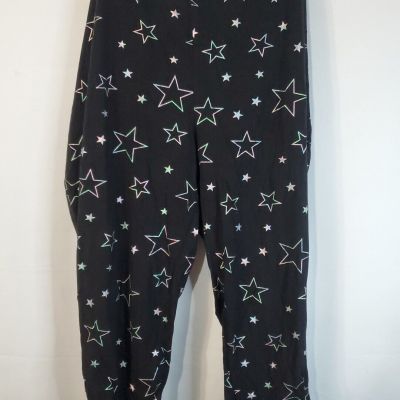 Torrid Leggings Women's Size 6x Iridescent Star Print Pull On