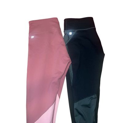 2 Pair Fabletics Workout Pants Size Small