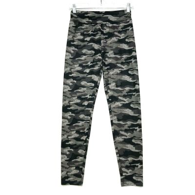 Gray Black Camouflage Leggings Shein Womens S Small Camo High Rise