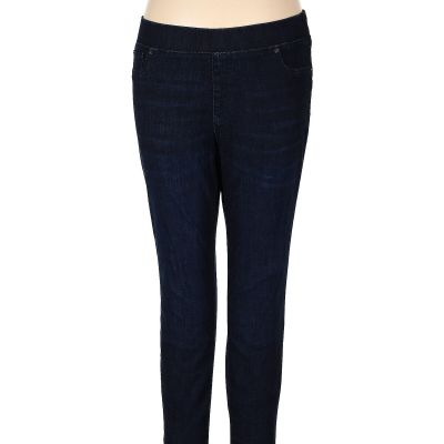 Amazon Essentials Women Blue Jeggings 14