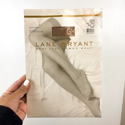 Vintage Lane Bryant Daysheer Pantyhose - Beige - Size B
