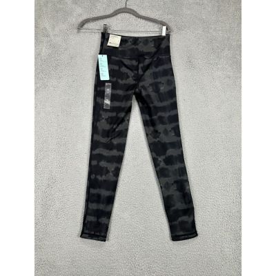 Ideology Leggings Women's XS Grey Camo Reversible Work Out Gym Ladies NEW