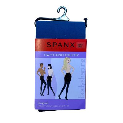 Spanx Body Shaping Tight End Tights Blue Size A NWT