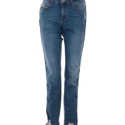 Zara Basic Women Blue Jeggings 4