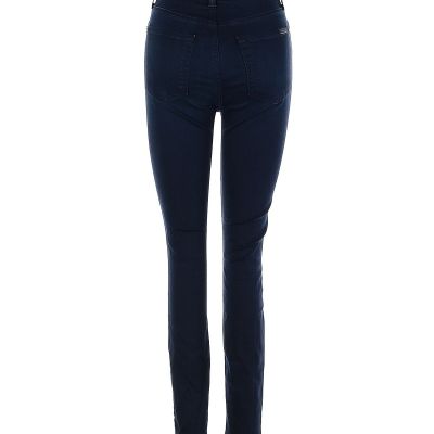 7 For All Mankind Women Blue Jeggings 24W