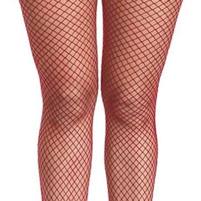 Pareberry Women's High Waisted Fishnet Tights Sexy Wide Mesh Fishnet Stockings