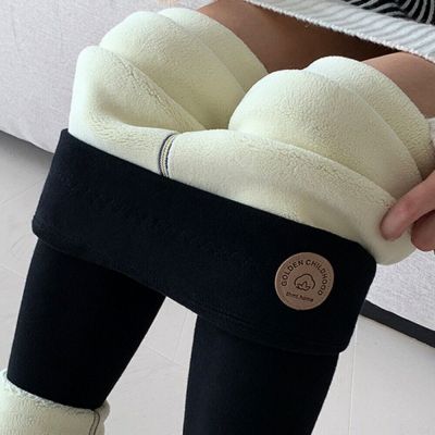 Autumn Winter Women Leggings Thickened Fleece Pants Fashion Underpants