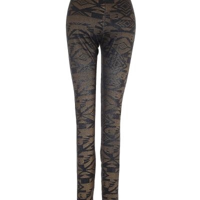 Xhilaration Women Gold Leggings M