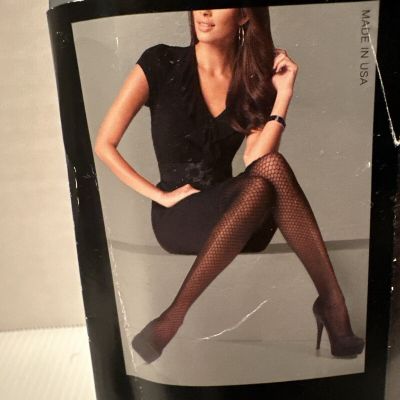 Apt 9 Sheer Tights Control Top Medium Black Tie