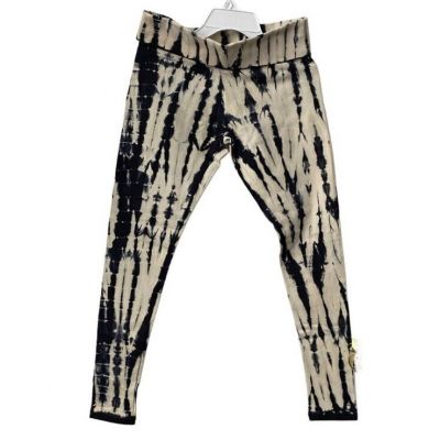 NWT Wehi Tie-Dye Leggings White/Black