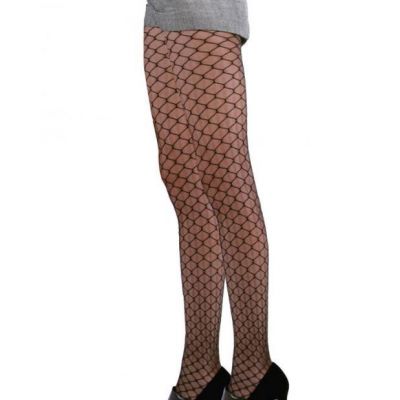 20 Denier Sheer Tights with Fishnet. Chester by Cecilia de Rafael