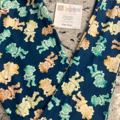 LLR One size St. Patrick's Day Collection Blue with Leprechauns