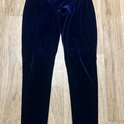 Spanx Velvet Leggings in Blue Style 2070, Women's Sz S