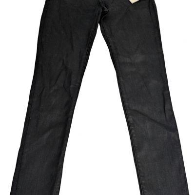 DL1961 Women's Emma Power Skinny High Rise Legging Black 26 Retail $189 NWOT