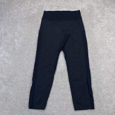 Athleta Pants Womens 8 Black Trekkie Hybrid Crop Tight Leggings Gym Workout