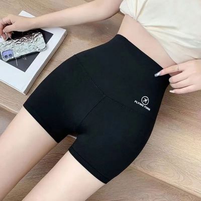 Safety Shorts High Waist Workout Fall Spring Jogging Yoga Shorts Thin