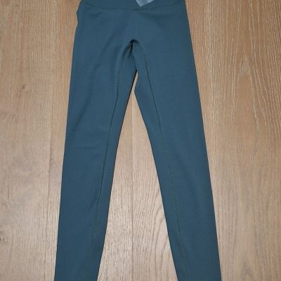 NWT NVGTN SEAMLESS LEGGINGS WORKOUT GYM ACTIVEWEAR TEAL SIZE X-SMALL