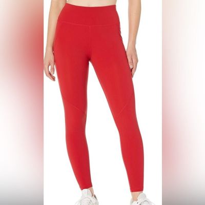 Sweaty Betty Power 7/8 Workout Leggings Cardinal Red Rare Women’s Size S NWT