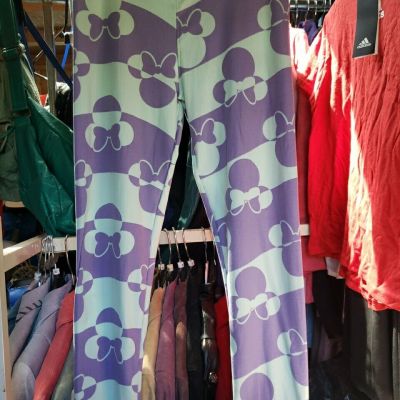 Lularoe Mini Mouse Theme Womens Small Stretch Leggings